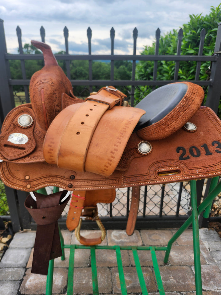 14.5" 2013 Running P Trophy Barrel Saddle Saddle Running P