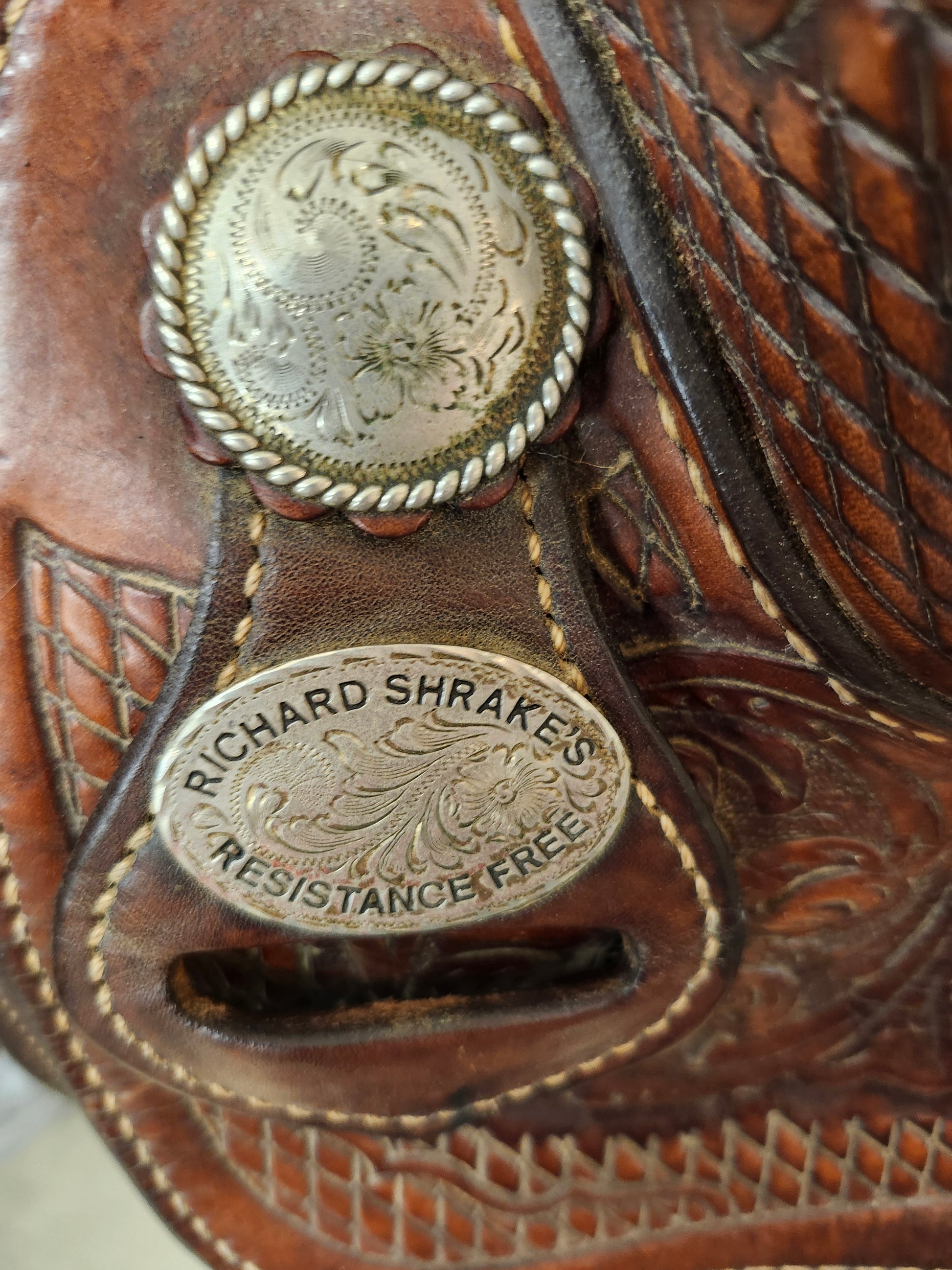 Circle Y Richard Shrake's Equitation Resistance Free Reining Saddle Double C Western Supply