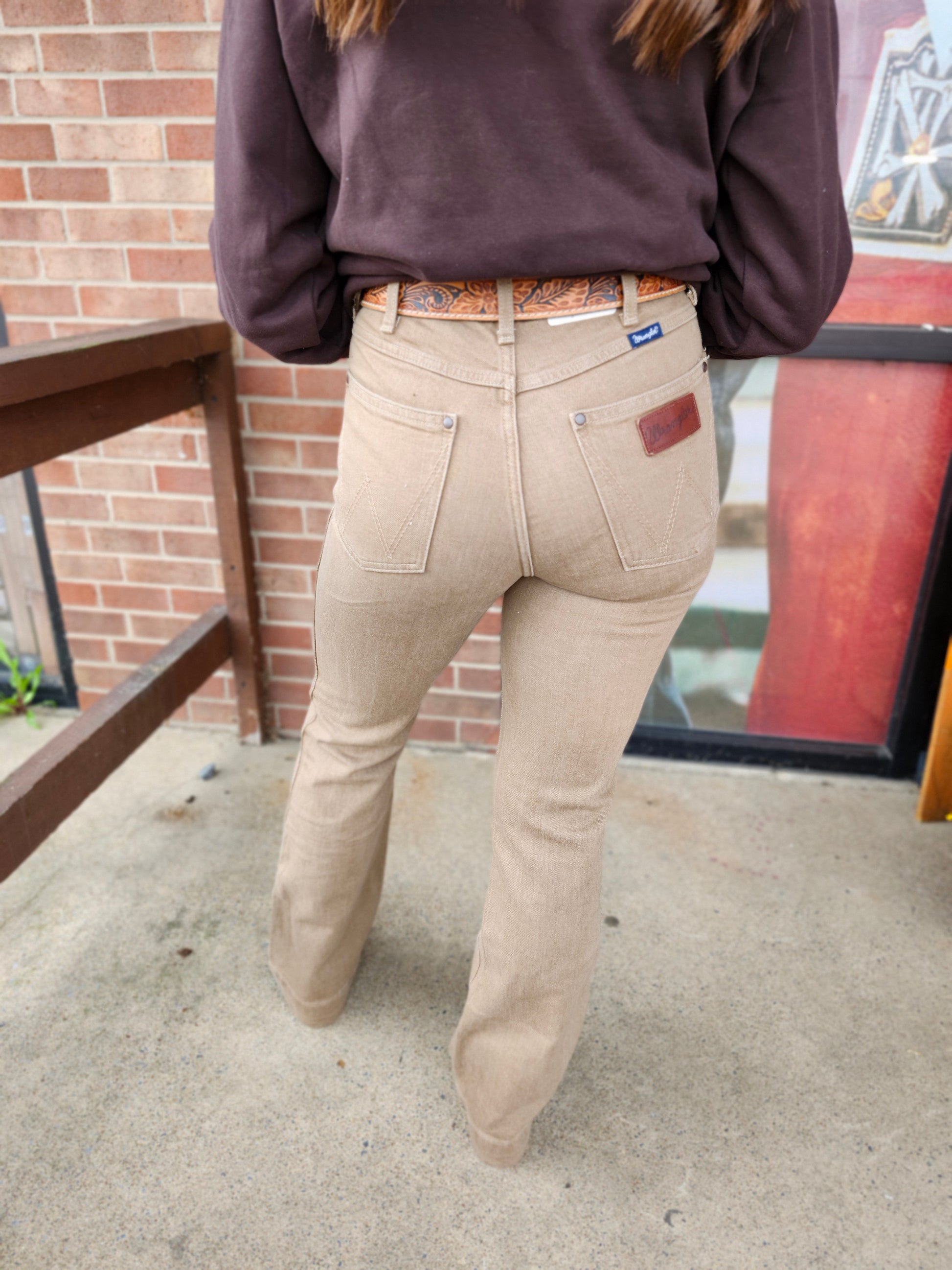 Wrangler Retro® Bailey Trouser Jean - High Rise - Emersyn 112367575 Jean Wrangler