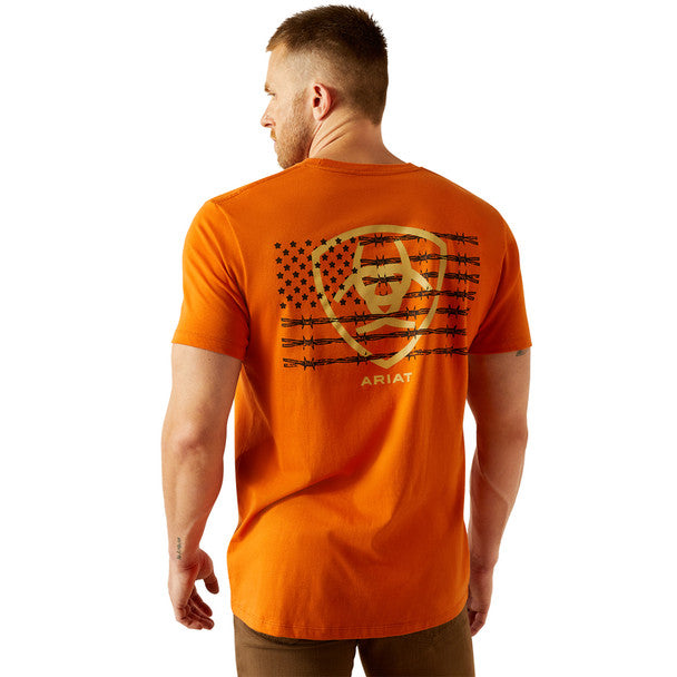 MNS Ariat Barb Shield T-Shirt Shirt 20% off ariat Ariat