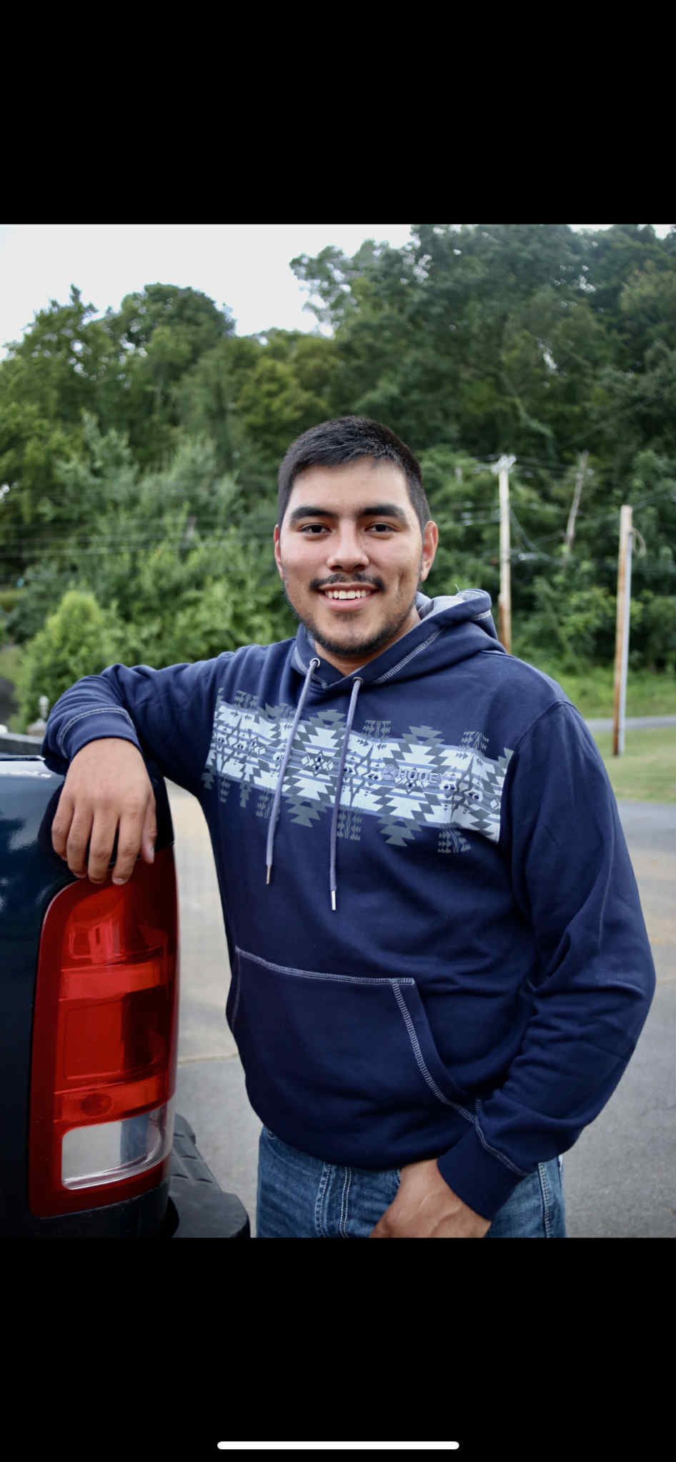 Hooey Legendary Maritime Blue Hoody HH133NVAZ Hoodie Hooey