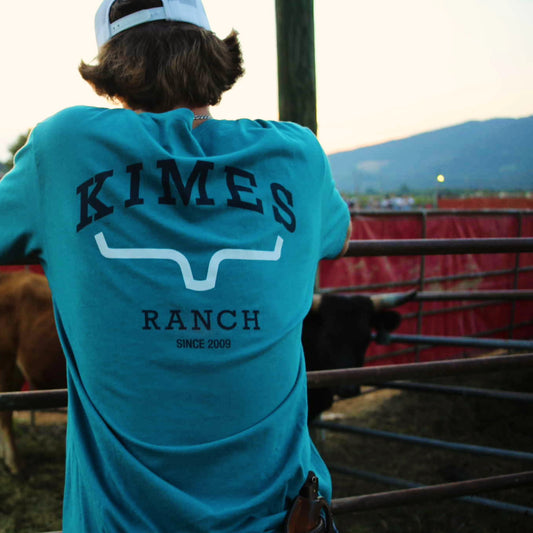Kimes Ranch Since 2009 Shirt - Teal Shirt Kimes