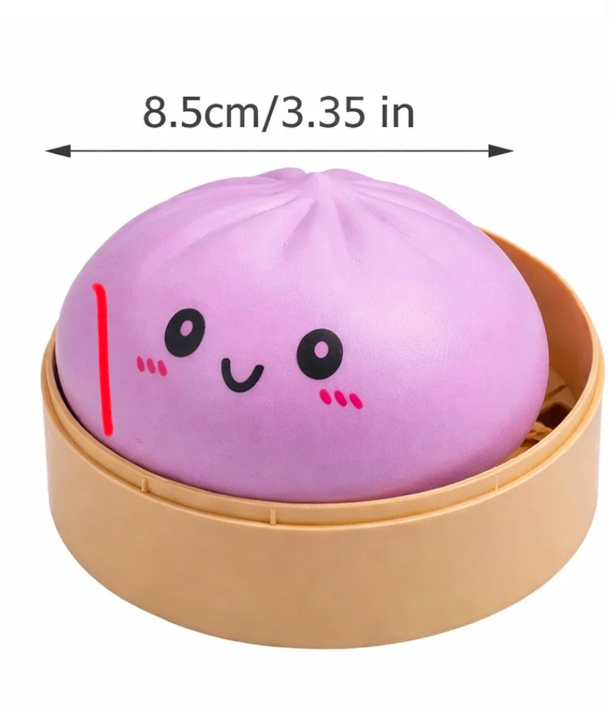 Mystery Dumpling Squishy — 4" with Container Double C Western Supply