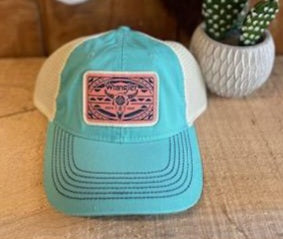 Wrangler Teal Skull Cap Cap WRANGLER