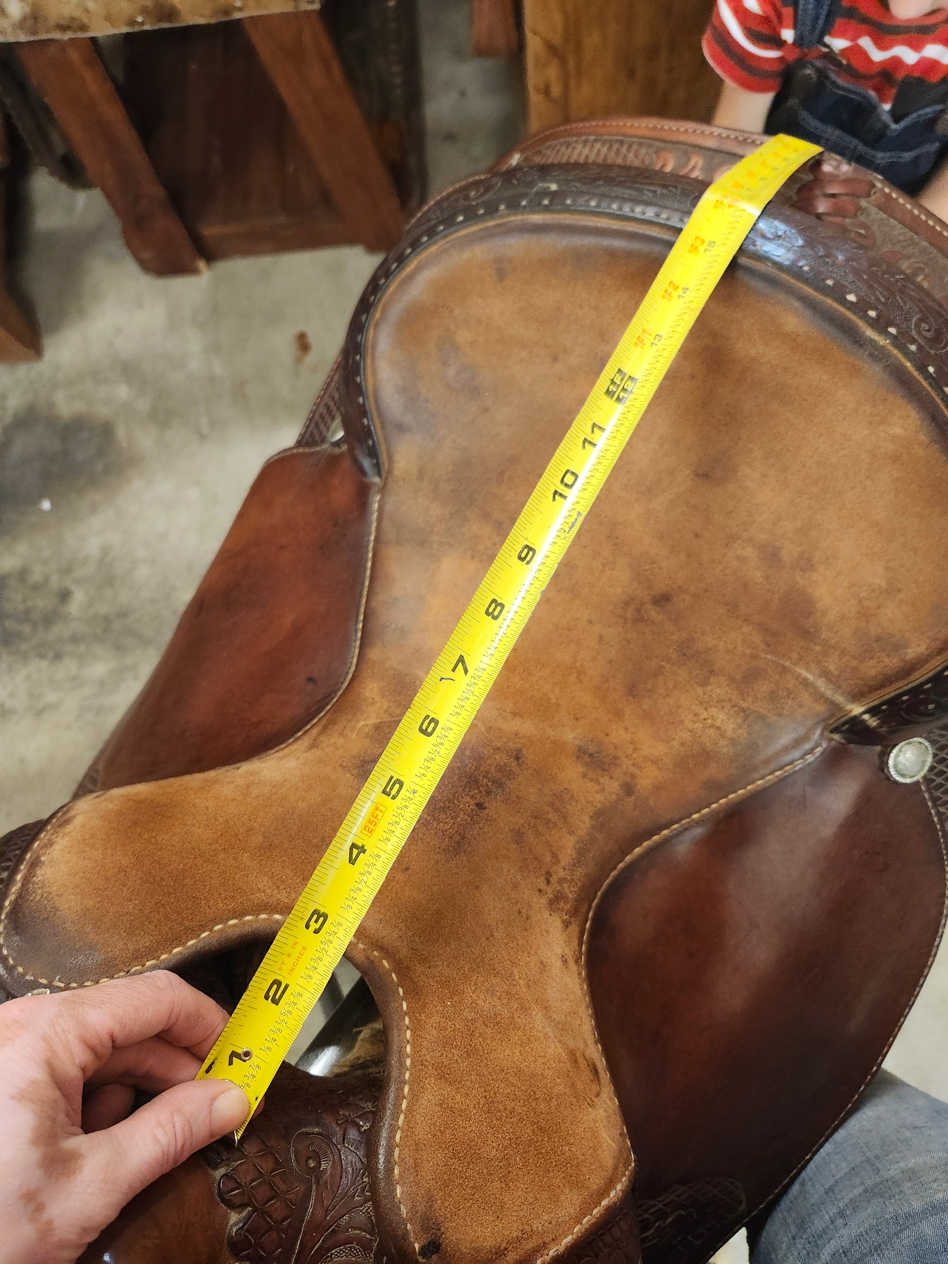 Circle Y Richard Shrake's Equitation Resistance Free Reining Saddle Double C Western Supply