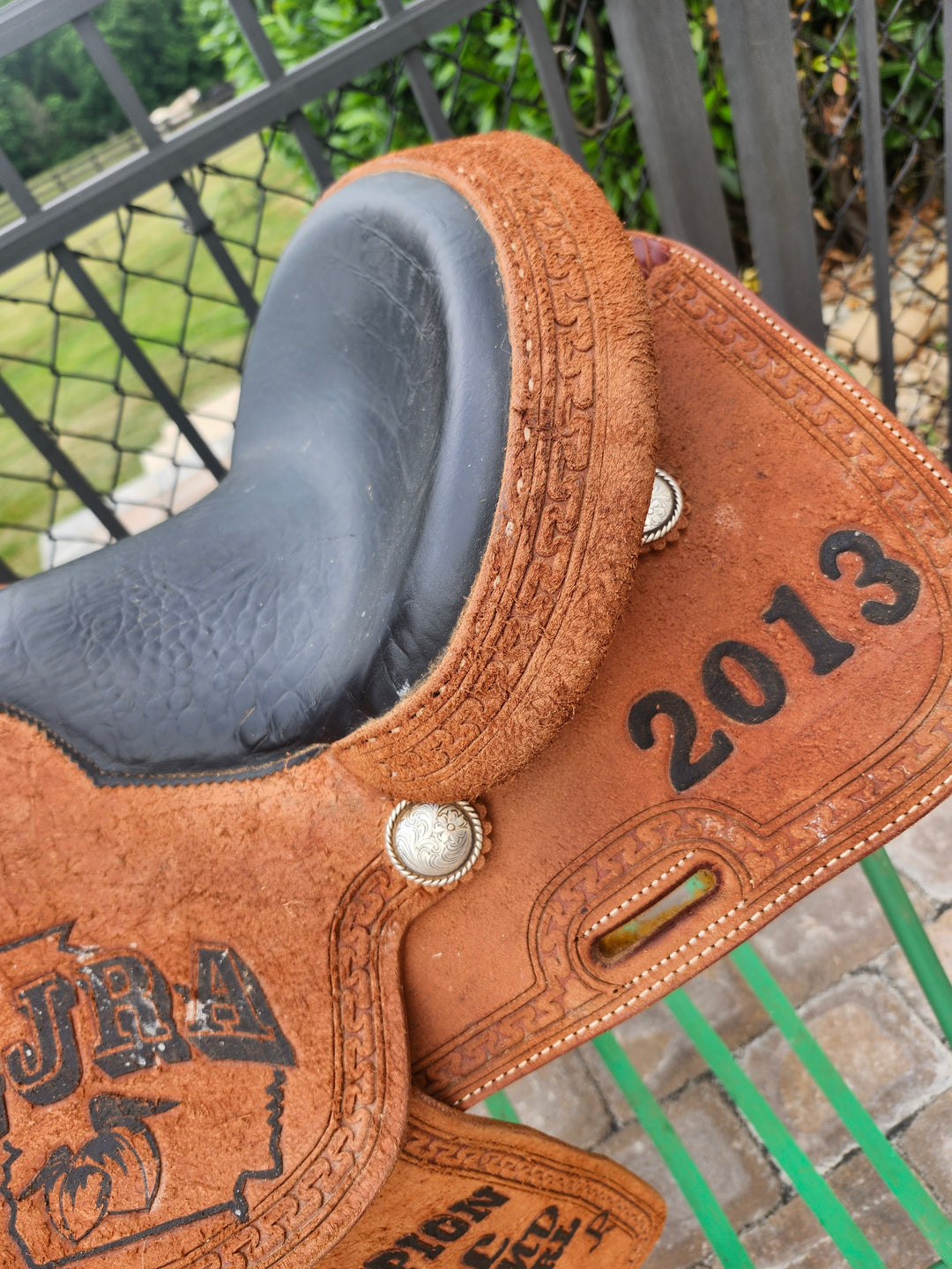14.5" 2013 Running P Trophy Barrel Saddle Saddle Running P