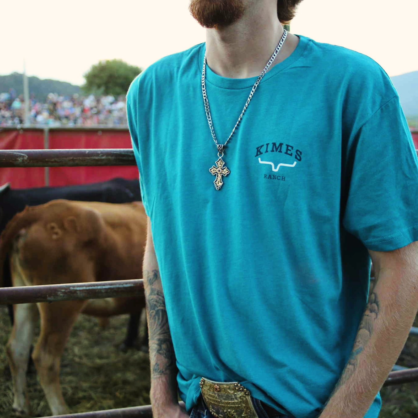 Kimes Ranch Since 2009 Shirt - Teal Shirt Kimes