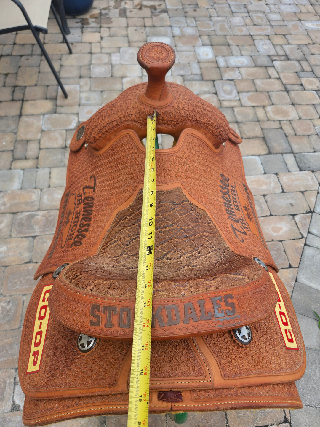 15" 2015 Running P Trophy Roping Saddle Saddle Running P