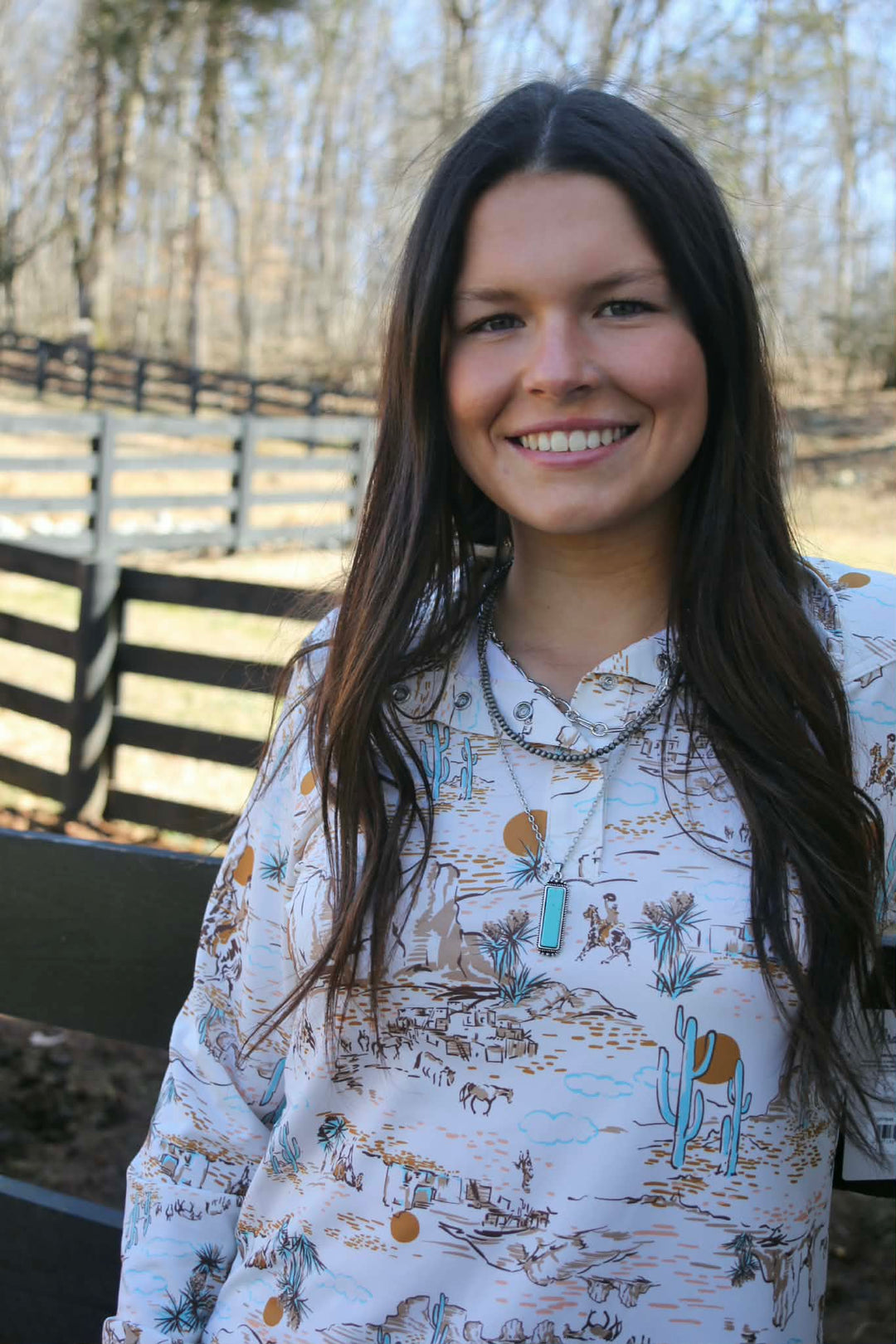 Wrangler® Performance Skye Pullover - Cream 112375249 Shirt Wrangler