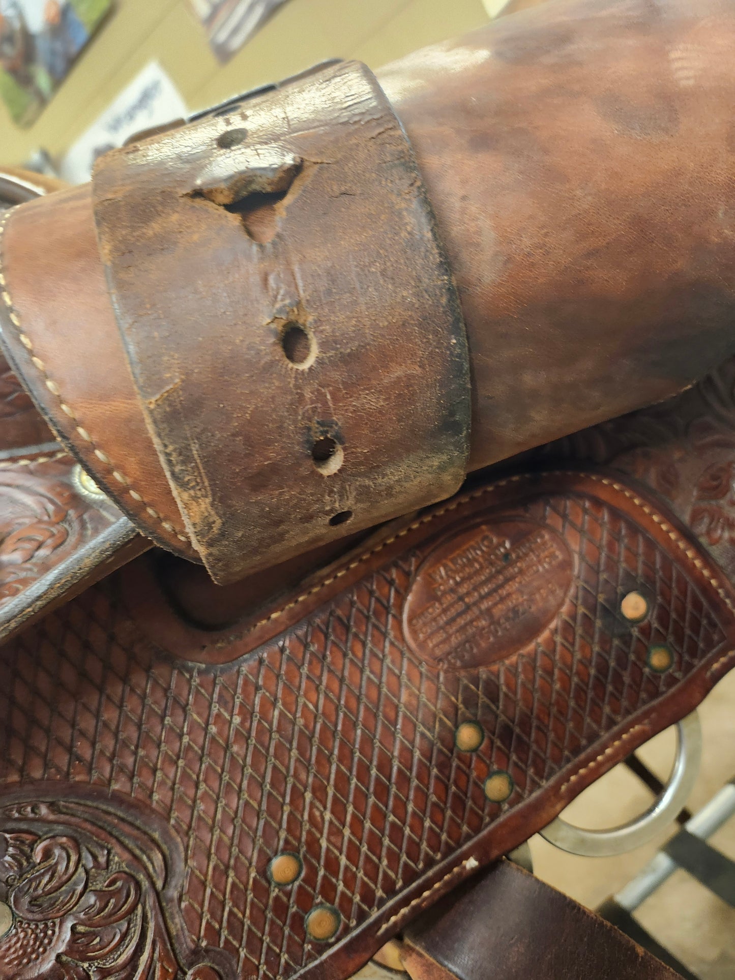 Circle Y Richard Shrake's Equitation Resistance Free Reining Saddle Double C Western Supply