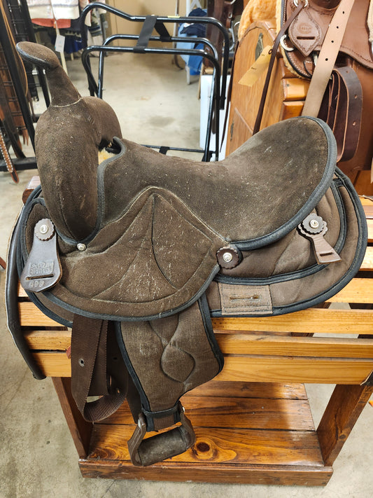 14" Big Horn Lightweight Saddle Double C Western Supply