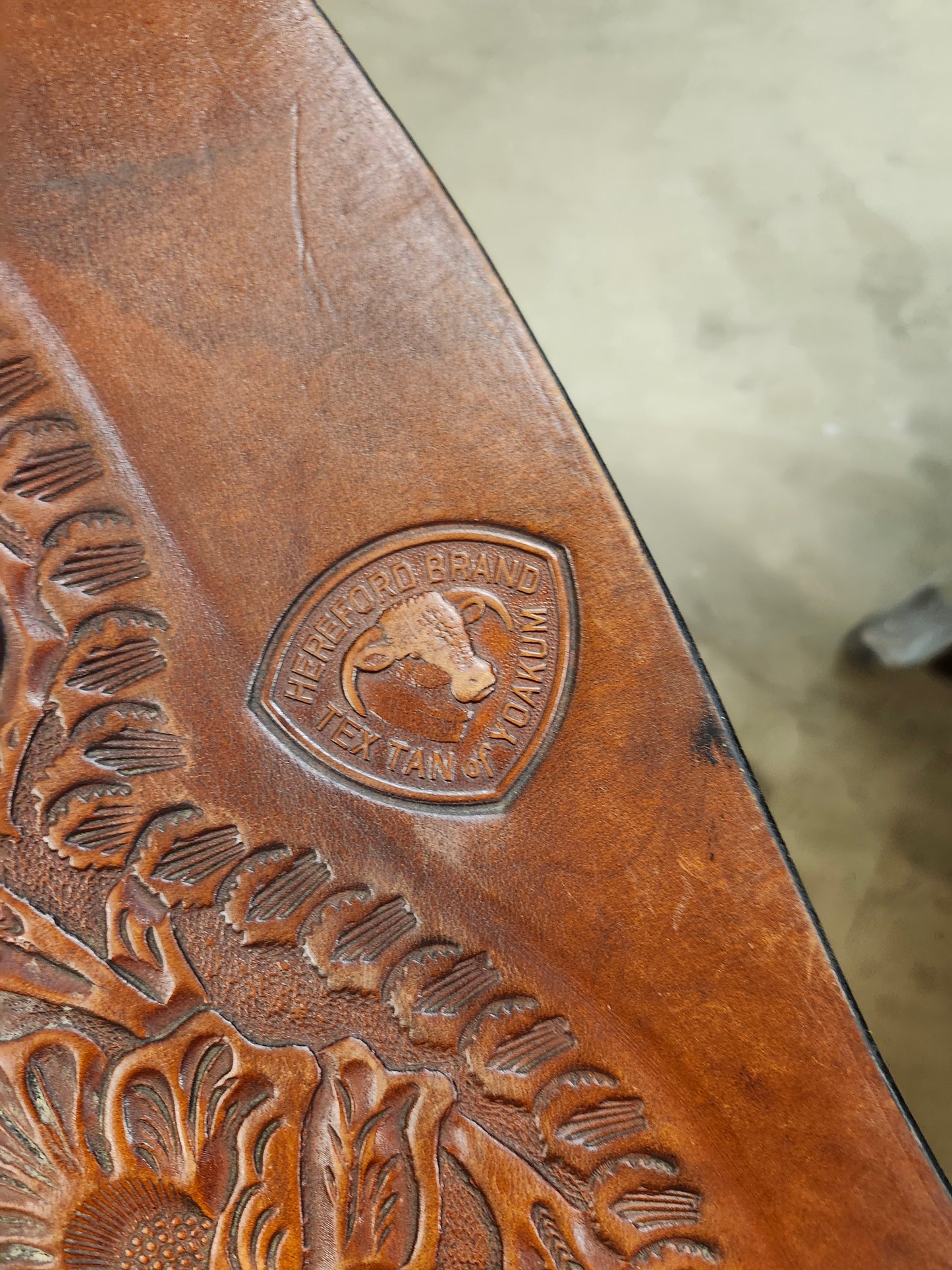 15" Hereford Saddle (used) Double C Western Supply