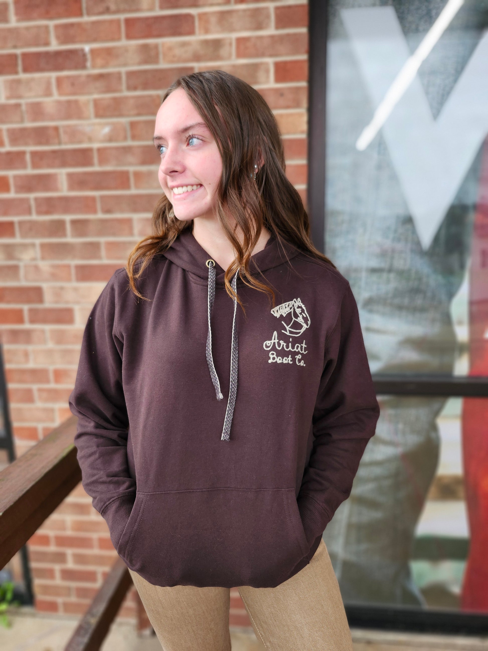 Women's Stitch Hoodie Mole - 10062313 Hoodie ariatwomens Ariat