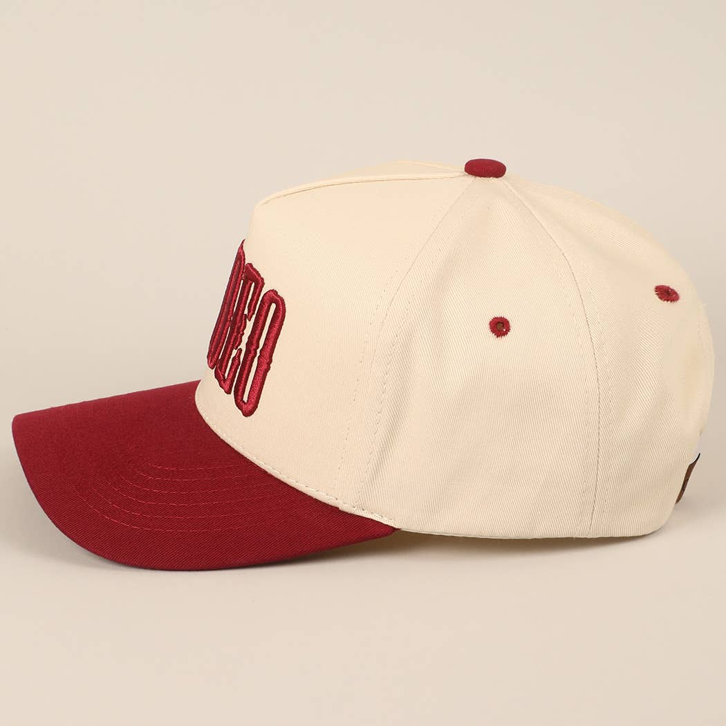RODEO Two-Tone Embroidered Trucker Hat - Double C Western SupplyFashion City
