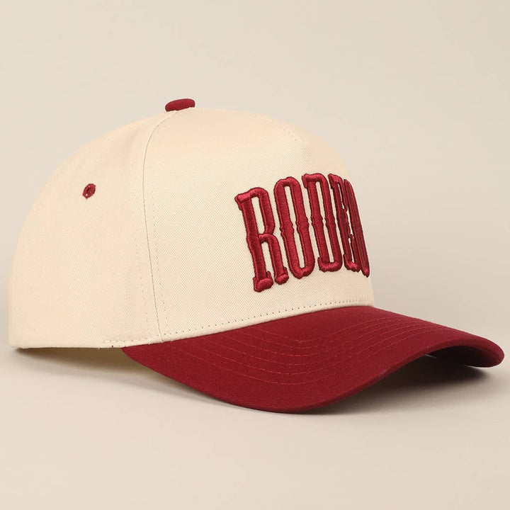 RODEO Two-Tone Embroidered Trucker Hat - Double C Western SupplyFashion City