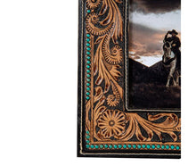 Load image into Gallery viewer, MESA PLATEAU HAND-TOOLED PHOTO FRAME
