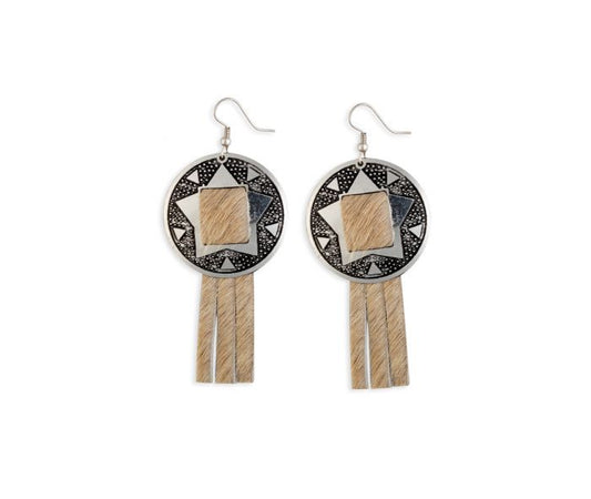 GUIDE STAR MEDALLION EARRINGS Myra