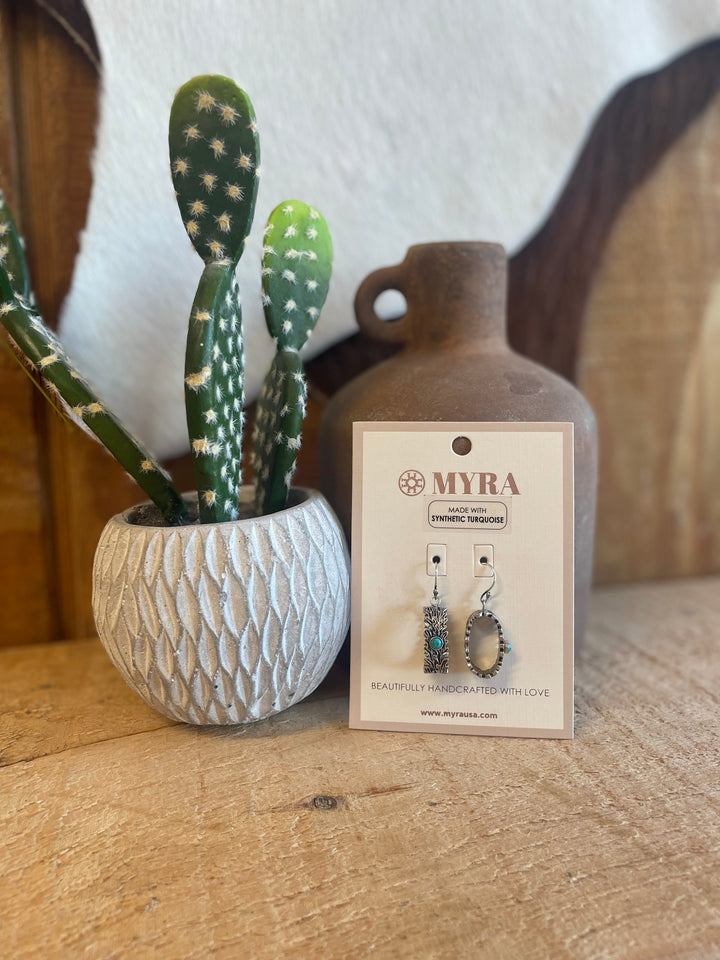 Shadow Woods Earrings in Silver - Double C Western SupplyMyra