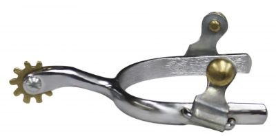 Showman Youth Size Chrome Plated Spur - Double C Western SupplyShiloh