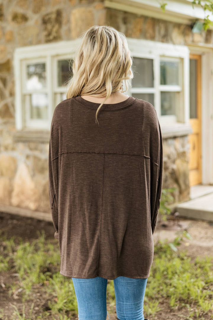 Soft Relaxed Draped Top - Double C Western SupplyAndrée by Unit