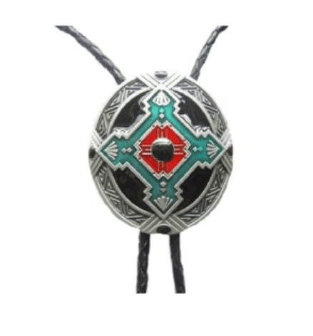 Southeast Native American Cowboy Bolo Tie Necklace - Double C Western SupplySimpleNGreat