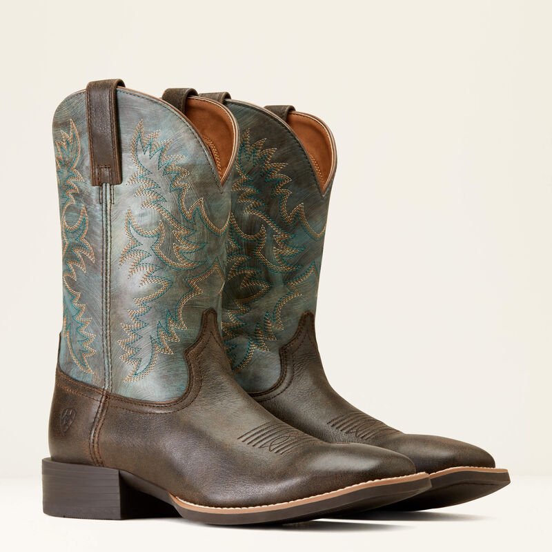 Sport Latigo Western Boot - 10044560 - Double C Western SupplyAriat