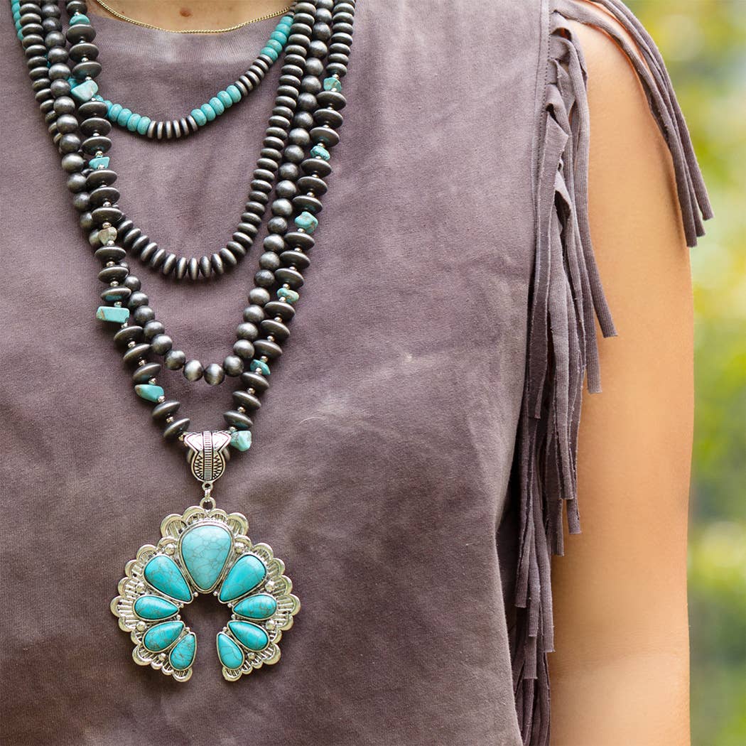 Squash Blossom Necklace - Double C Western SupplyYour Fashion Wholesale