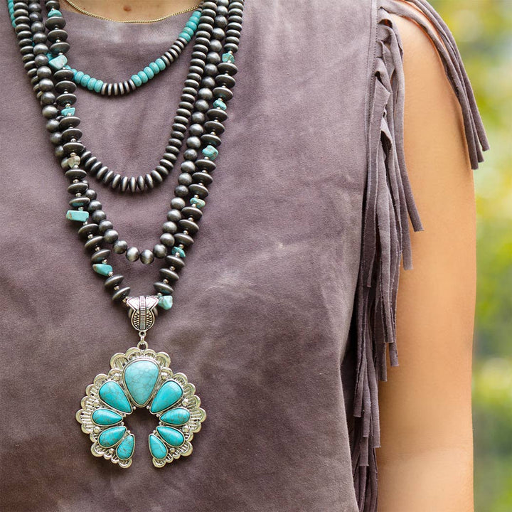 Squash Blossom Necklace - Double C Western SupplyYour Fashion Wholesale
