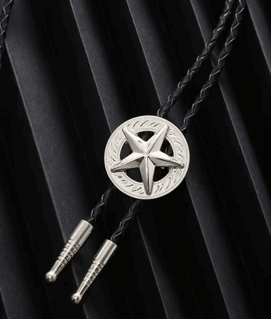 Texas Ranger Cowboy Bolo Tie Necklace - Double C Western SupplySimpleNGreat