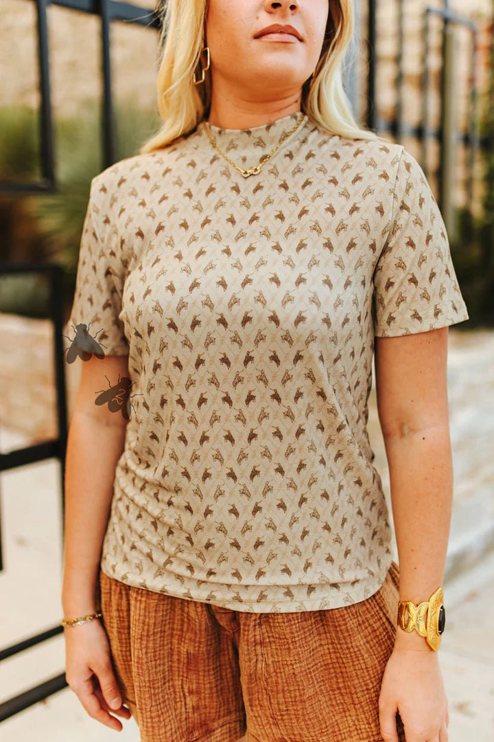 The Rowlett Short Sleeve Tee Shirt - Double C Western Supply2 Fly