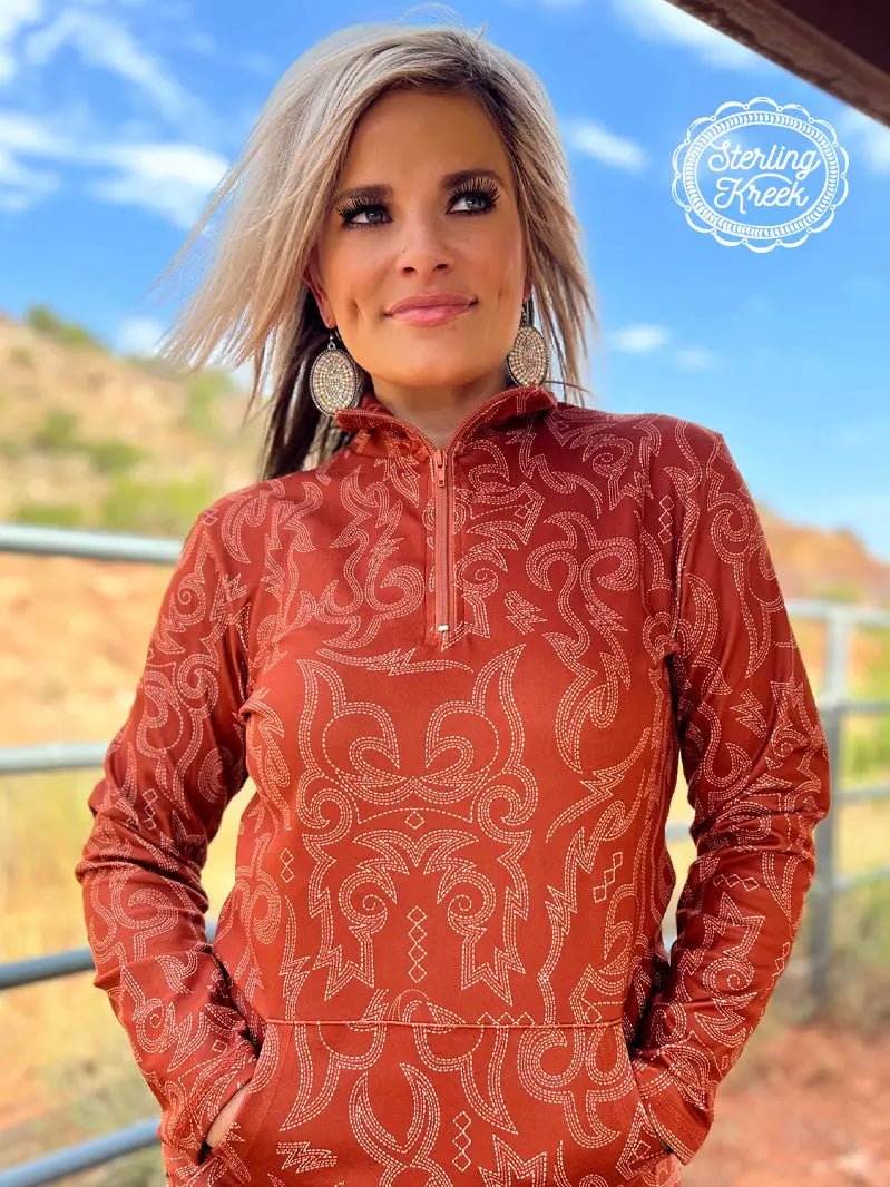 The Rustic Ranch Women's Pullover - Double C Western SupplyFaire