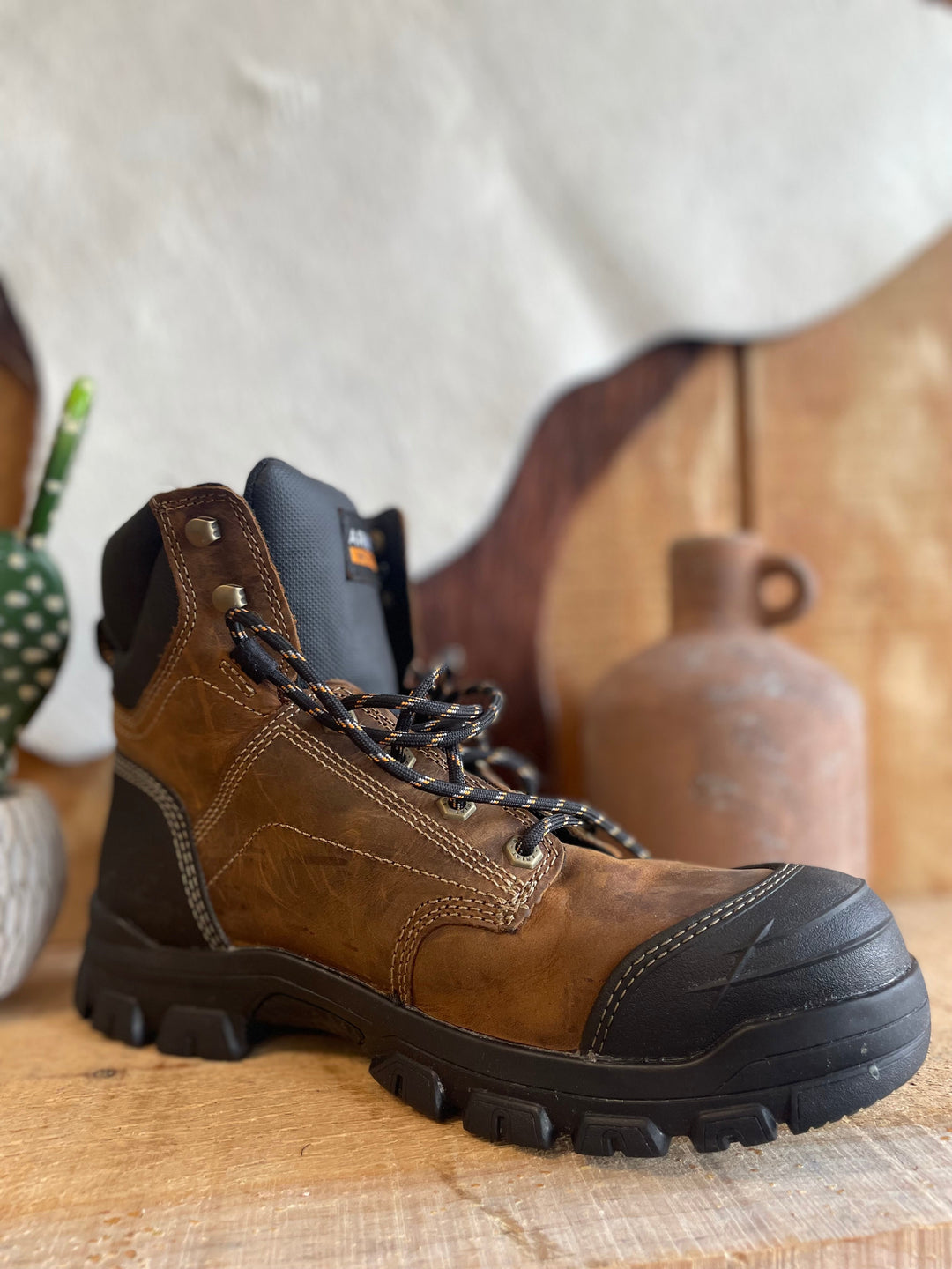 Treadfast 6" Steel Toe Work Boot - Double C Western SupplyAriat