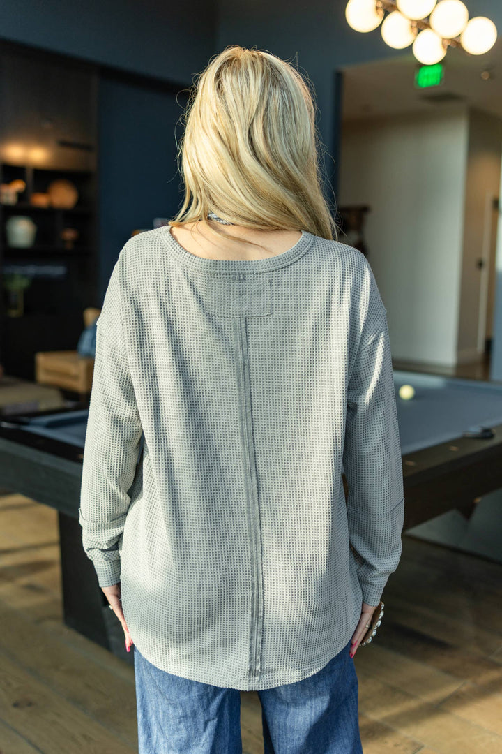 V Neck Thermal Top - Double C Western SupplyAndrée by Unit