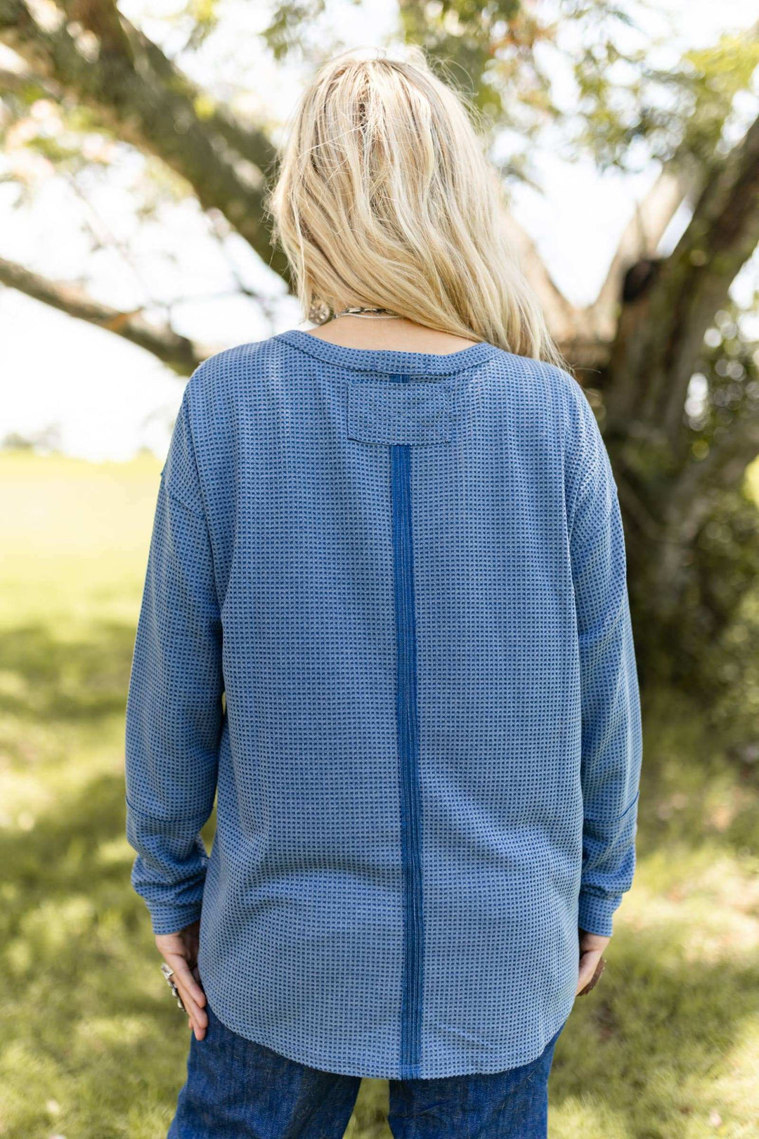V Neck Thermal Top - Double C Western SupplyAndrée by Unit