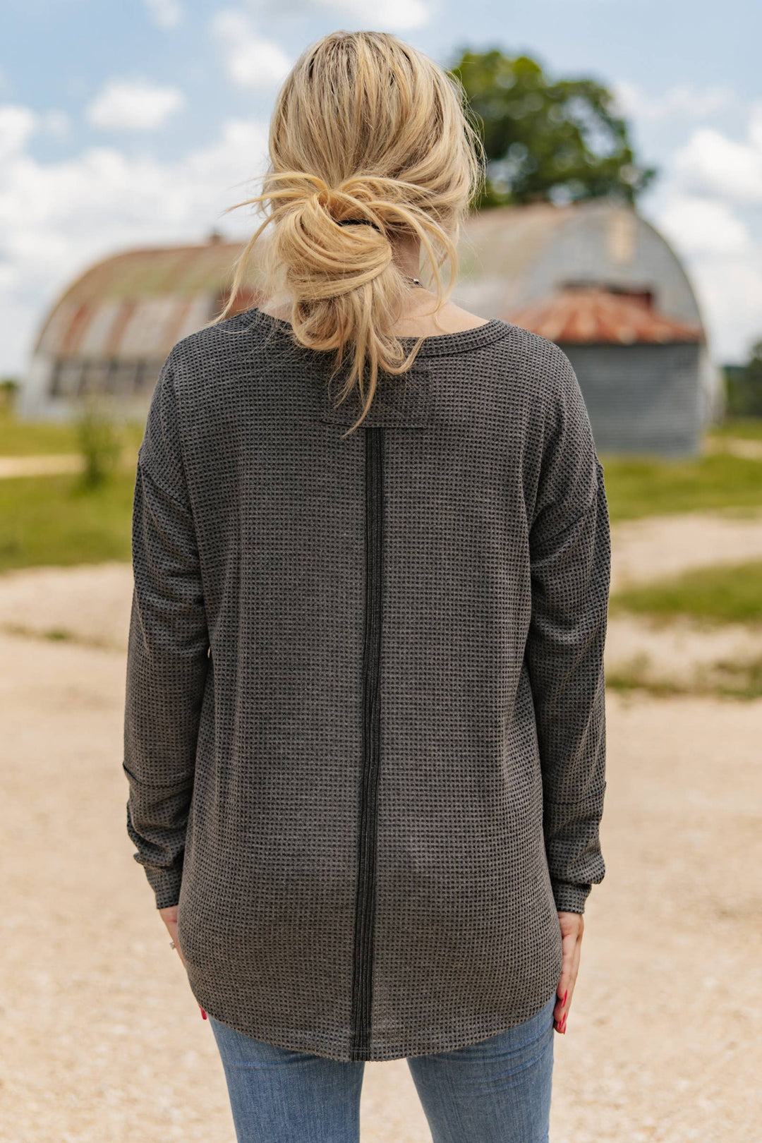 V Neck Thermal Top - Double C Western SupplyAndrée by Unit