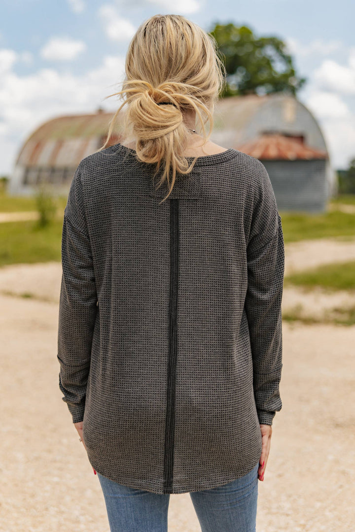 V Neck Thermal Top - Double C Western SupplyAndrée by Unit