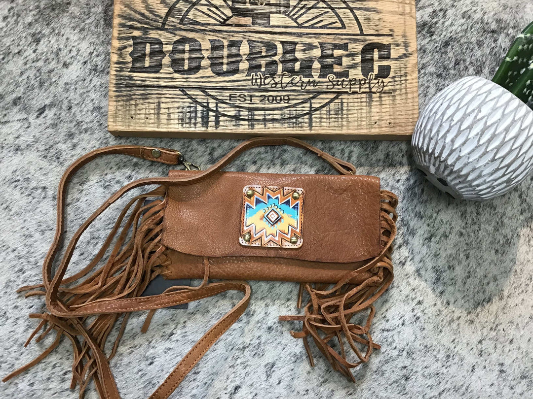 Wallet Genuine Western Leather Women Bag - Double C Western Supplyamerican darling