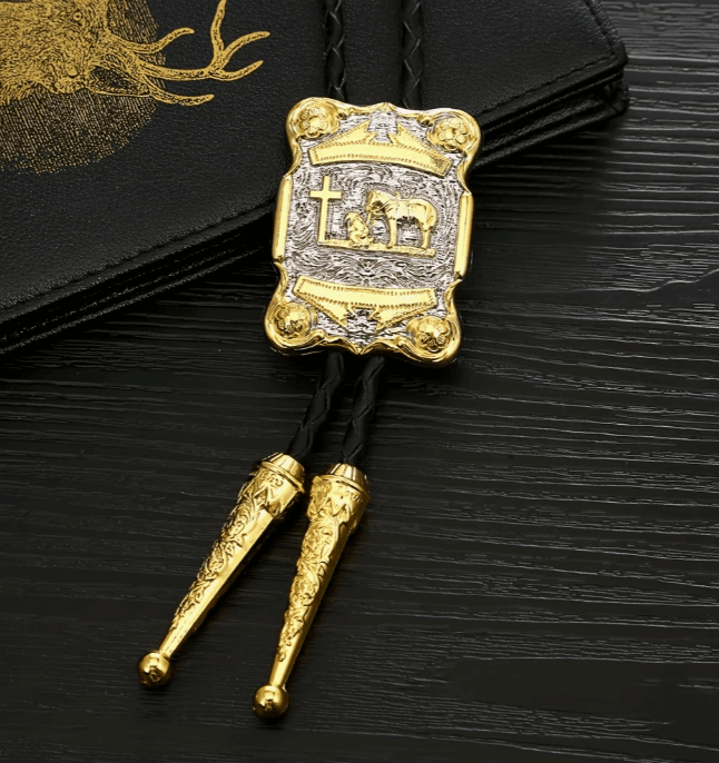 Western Cowboy Bolo Tie Necklace - Double C Western SupplySimpleNGreat