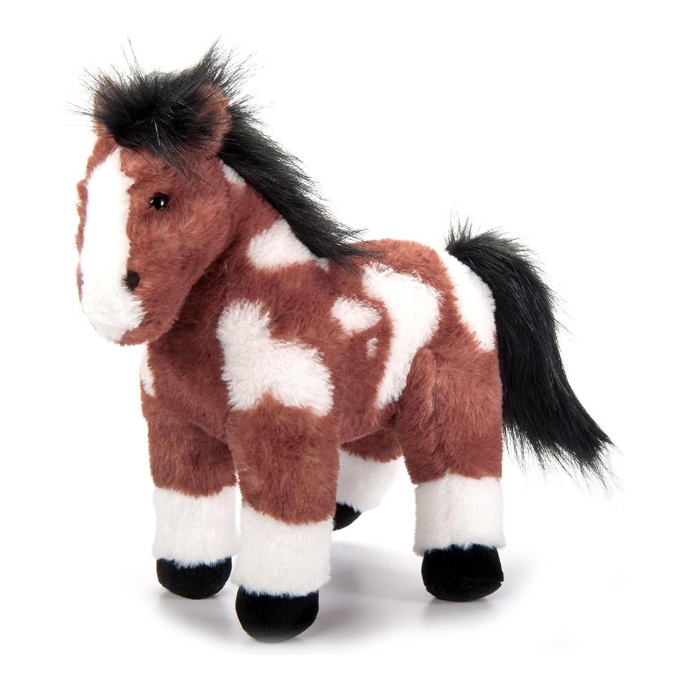Wild Onez Barnyard by Zoologee - 12" Pinto Standing Horse Plush 723073 - Double C Western SupplyShiloh