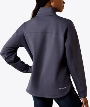 WMS Breeze Logo 1/2 Zip Sweatshirt OMBRE BLUE 10071261 - Double C Western SupplyAriat