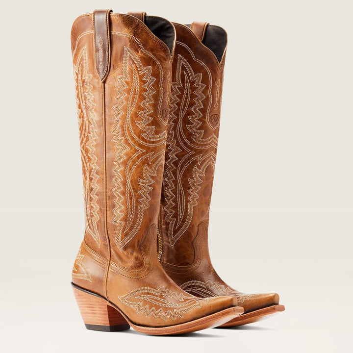 WMS Casanova Western Boot SHADES OF GRAIN 10044481 - Double C Western SupplyAriat