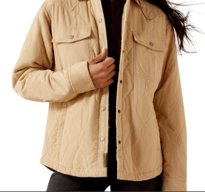 WMS Obispo Lightweight Insulated Jacket IRISH CREAM 10079340 - Double C Western SupplyAriat