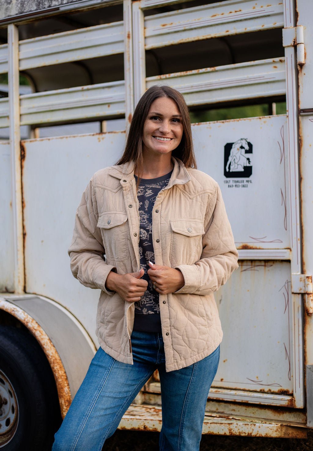 WMS Obispo Lightweight Insulated Jacket IRISH CREAM 10079340 - Double C Western SupplyAriat