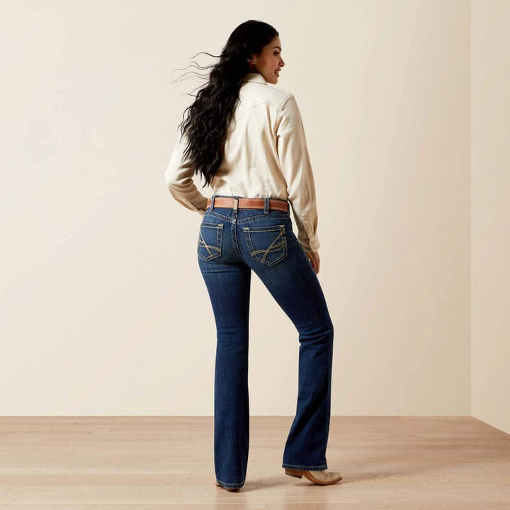 WMS Perfect Rise Adalynne Boot Cut Jean BARRYESSA 10065885 - Double C Western SupplyAriat