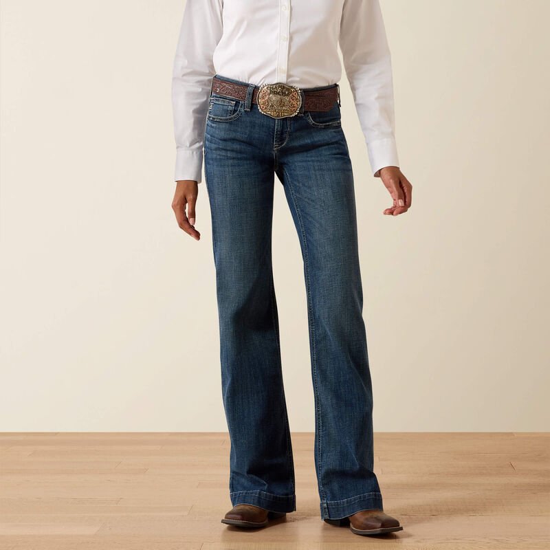 WMS Perfect Rise Lelani Trouser Jeans CHELSEA 10072977 - Double C Western SupplyAriat