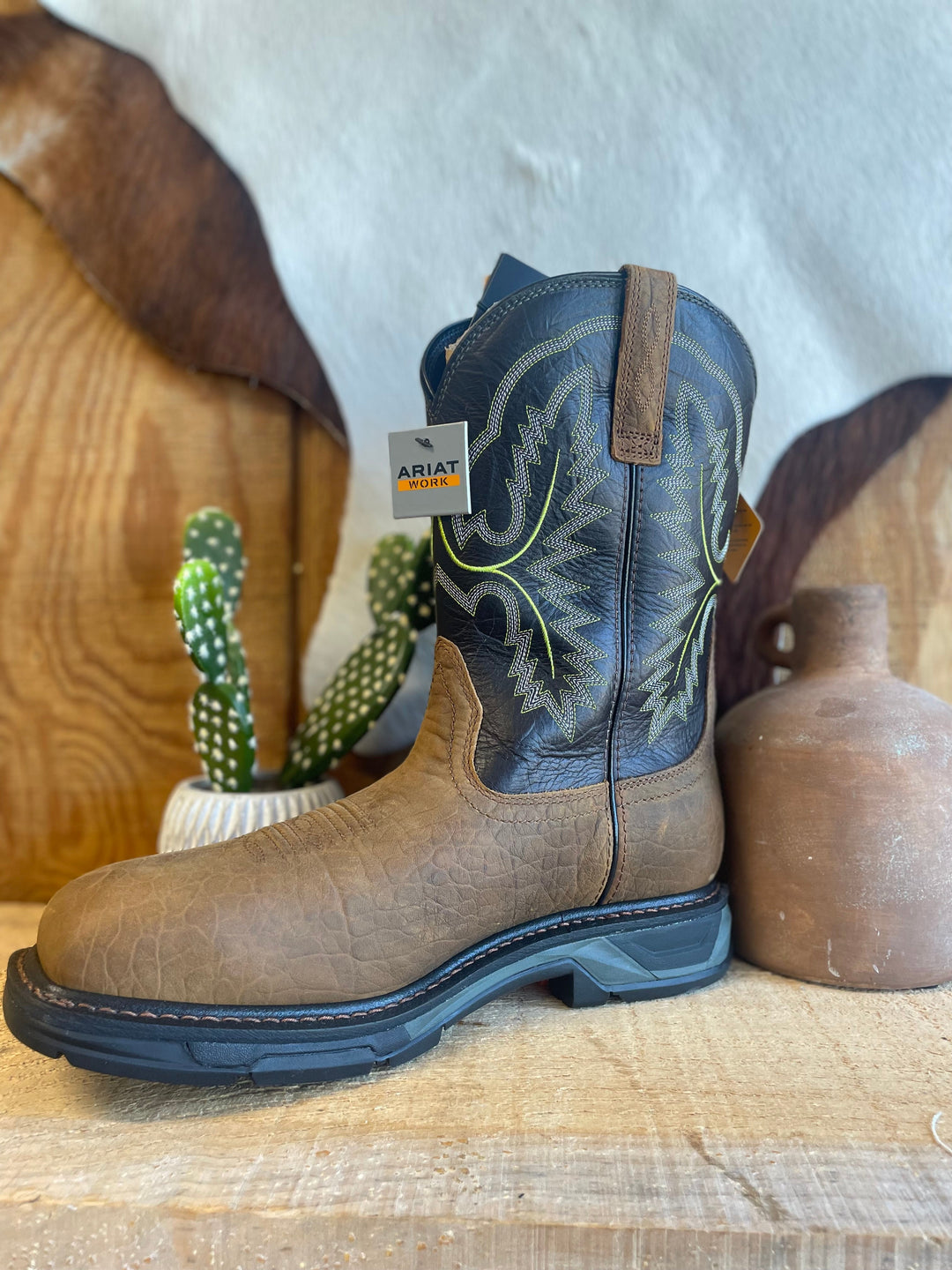 WorkHog XT Waterproof Carbon Toe Work Boot - Double C Western SupplyAriat