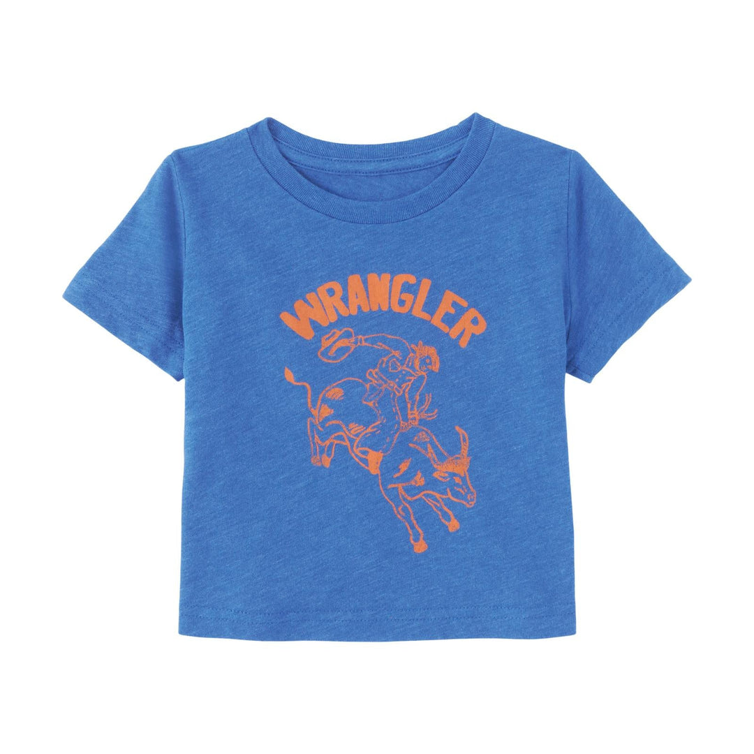 Wrangler® Baby Boy Shirt - Royal Blue Heather - Double C Western SupplyWrangler