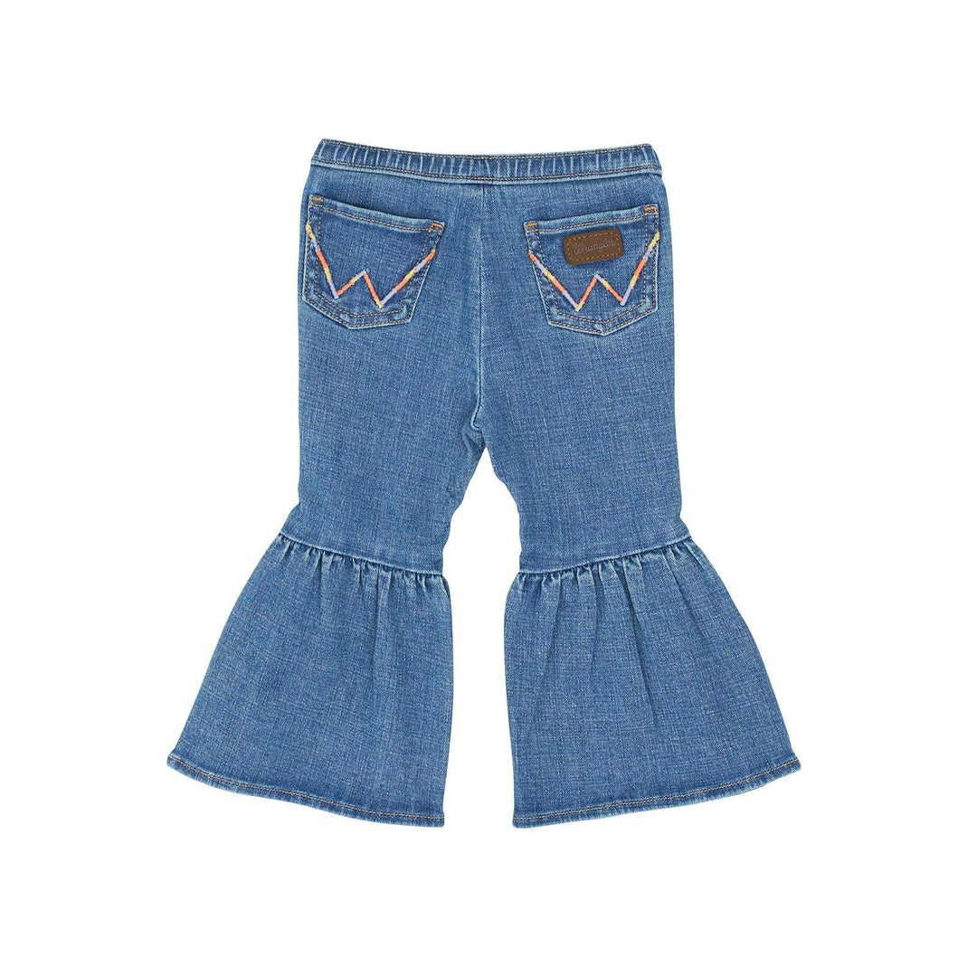 Wrangler® Baby Girl Flare Jean - Reign 112367531 - Double C Western SupplyWrangler