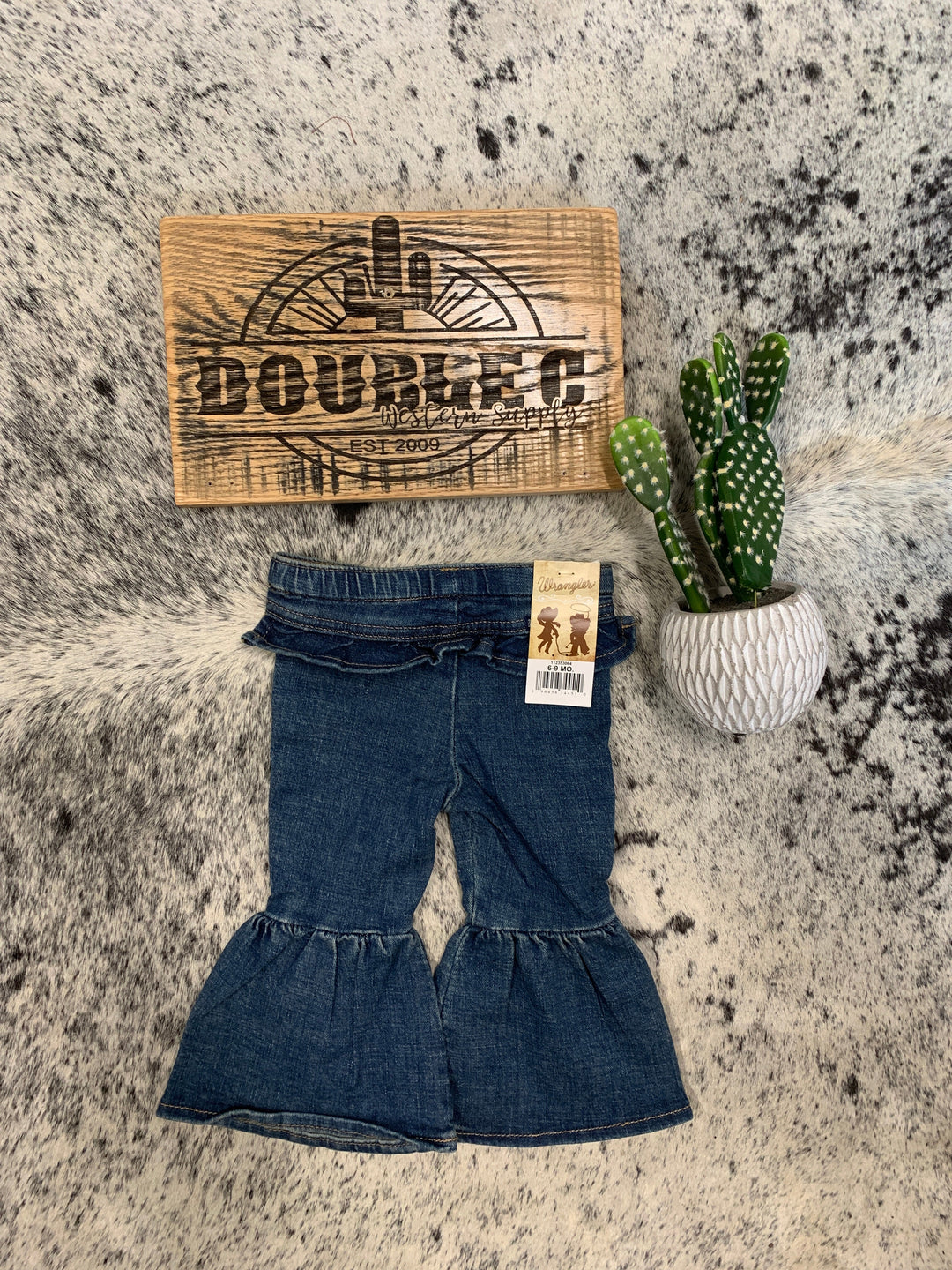 Wrangler Baby Girl Flare Jeans - Double C Western SupplyWrangler