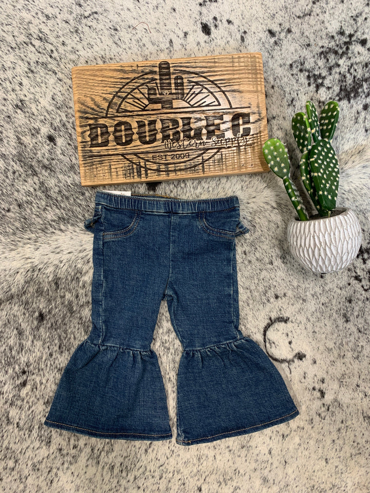 Wrangler Baby Girl Flare Jeans - Double C Western SupplyWrangler